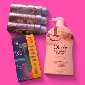 Olay Suave & razor bundle